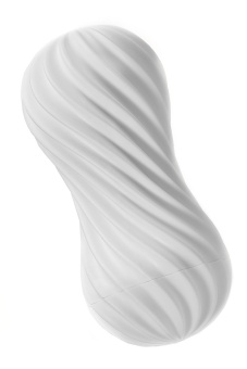 Мастурбатор зефирка Tenga FLEX Silky белый с мягким рельефом