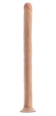 Телесный фаллоимитатор 19 Inch Long Realistic Dildo - 48,3 см.