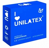 Презервативы Unilatex Natural Plain классические  - 3 шт