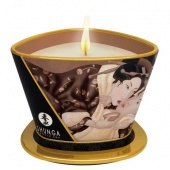 Массажное аромамасло в виде свечи Shunga Excitation Chocolate Шоколад - 170 мл