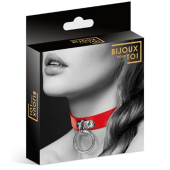 Чокер с кольцом Bijoux Pour Toi красный