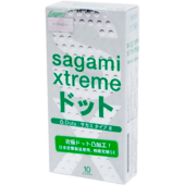 Утончённые рельефные презервативы Sagami Xtreme Type-E 10 шт