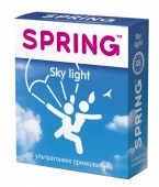 Тонкие презервативы Spring Sky Light - 3 шт