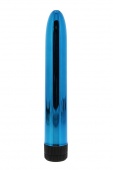 Голубой вибратор KRYPTON STIX 6 MASSAGER - 15,2 см.