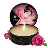 Массажное аромамасло в виде свечи Shunga Rose Petals с ароматом розы 30 мл