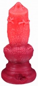Красный фаллоимитатор  Акита large  - 27,5 см.