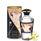 Съедобное согревающее масло Shunga с ароматом ванили - 100 мл