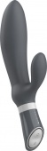Серый универсальный вибратор Bfilled Deluxe Prostate Massager - 21 см