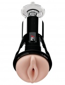 Автоматический мастурбатор-вагина Cock Compressor Vibrating Stroker