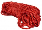 Веревка Scandal BDSM Rope 30 метров красная