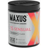 Анатомические презервативы Maxus Sensual 15 шт