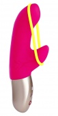 Вибратор с лентой для половых губ Fun Factory Amorino розовый