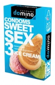 Оральные презервативы Domino Sweet Sex Мороженое - 3 шт