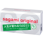 Ультратонкие полиуретановые презервативы Sagami Original 002 10 шт