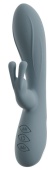 Силиконовый вибратор-кролик VELINA Rabbit Vibrator - 20 см.