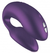 Фиолетовый вибратор для пар с сенсорным пультом управления We-Vibe Chorus