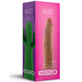 Реалистичный фаллоимитатор без мошонки Mad Cactus - 20,5 см.