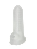 Белый фаллоудлинитель Striker - 13,5 см.