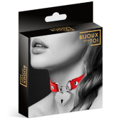 Чокер с замком сердце Bijoux Pour Toi красный