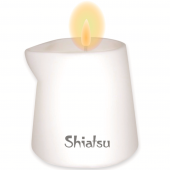 Массажная свеча Shiatsu Massage Candle с ароматом пачули - 130 гр