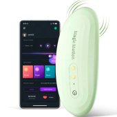 Вибратор в трусики Magic Motion Nyx с управлением от приложения зеленый