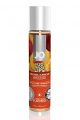 Съедобный лубрикант System JO H2O Flavored Peachy Lips с ароматом персикa - 30 мл