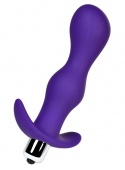 Анальная вибропробка A-Toys Vibro Anal Plug L фиолетовая - 14 см