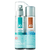 Набор лубрикант System JO H20 Anal Thick 120 мл и спрей Jo Misting Toy Cleaner 120 мл