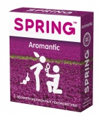 Ароматизированные презервативы Spring Aromantic с запахом тропических фруктов - 3 шт