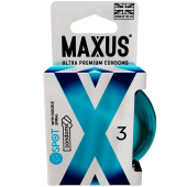 Презервативы Maxus G spot с двойной спиралью - 3 шт.