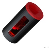Мастурбатор Lelo F1S V2 с вибрацией и звуковой стимуляцией черно-красный