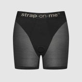 Трусики-шорты для фиксации насадок Strap-on-me Harness Lingerie Halo - size XL