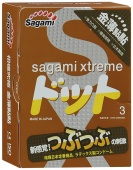 Презервативы Sagami Xtreme Feel Up усиливающие ощущения - 3 шт