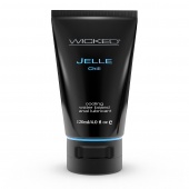 Анальная охлаждающая смазка на водной основе Wicked Jelle Chill - 120 мл