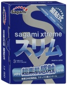 Презервативы Sagami Xtreme Feel Fit супер облегающие - 3 шт