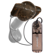 Вибратор для головки члена Dual Vibrating Head Teaser с пультом