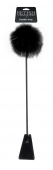 Черный стек Pipedream Feather Crop с пуховкой на конце - 53,3 см