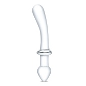 Двусторонний стеклянный фаллоимитатор Glas Classic Handblown