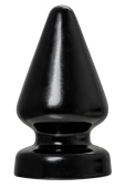 Черная анальная втулка Draco α - 18 см.