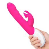 Вибратор-кролик с эффектом всасывания Clitoral Suction Rabbit розовый