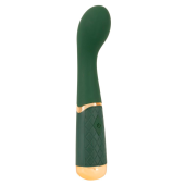 Вибратор Emerald Love Luxurious с изгибом для зоны G - 19,5 см