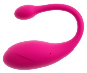Розовое виброяйцо KORAL RC Love Ball