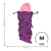 Мешочек для хранения вибратора Satisfyer Treasure Bag M фиолетовый