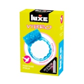 Комплект презерватив и виброкольцо Luxe Vibro Райская птица 1 шт 