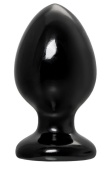 Черная анальная втулка Cetus α - 11,5 см.