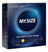 Презервативы MY.SIZE размер 53 - 3 шт.