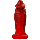 Вибратор на присоске Toyfa Black&amp;Red Monster Saur чёрно-красный