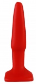 Красная анальная пробка - 10 см.