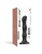 Фаллоимитатор с шариками Strap-On-Me Dildo Geisha Ball размер XL 17,7 см чёрный