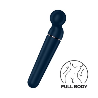 Вибромассажер Satisfyer Planet Wand-er темно-синий
